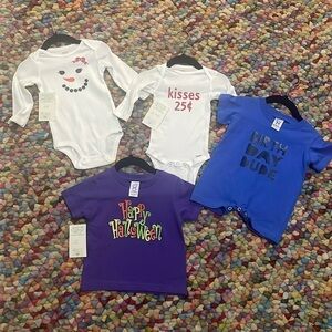 Holiday baby clothes